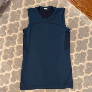 Green/blue teal Sleeveless gymshark 315